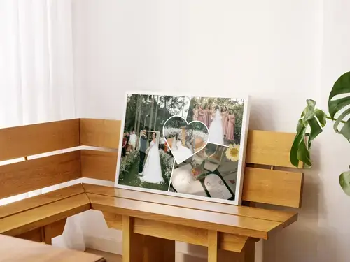 Clean Wedding & Engagement Scrapbook