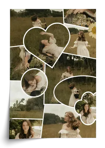 Clean Scrapbook Favorite Moments Collage