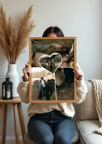 Clean Scrapbook Favorite Moments Collage