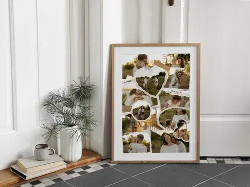 Favorite Moments Scrapbook Photo Collage