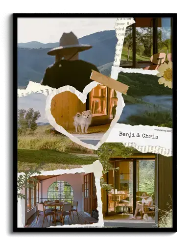 Favorite Moments Scrapbook Photo Collage