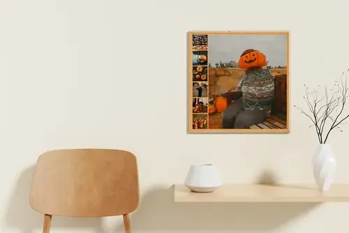 Halloween Family Costume Collage Designs