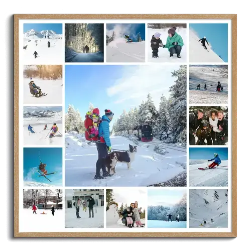 Winter Memories Photo Collage Designs