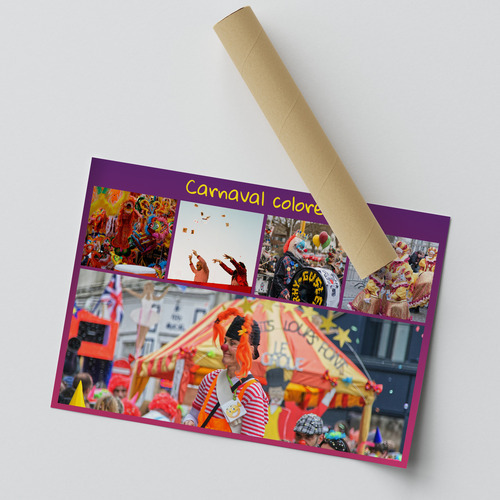 Collages photo de carnaval personnalisés