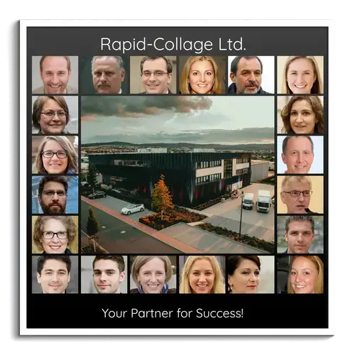 Example Photo Collage for Company Photos Employees Teams