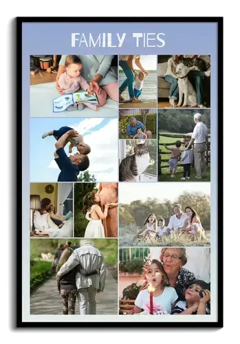 Create a Wild Family Photo Collage – Personalize Yours!