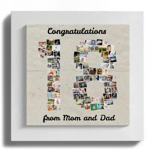 Create Your 18th Birthday Photo Collage – Perfect Gift for Milestone Celebration