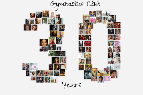 Create Your Own '30' Photo Collage - Celebrate Milestones in Style