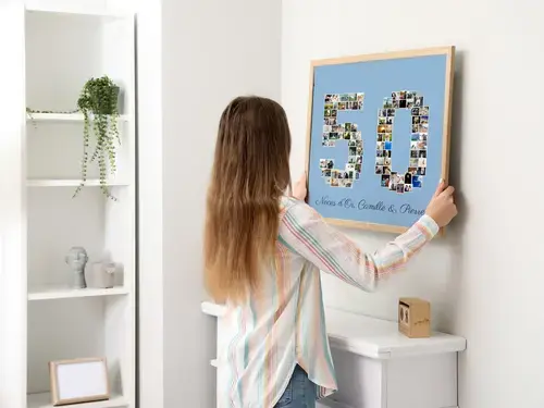 Collage Photos en Chiffre 50