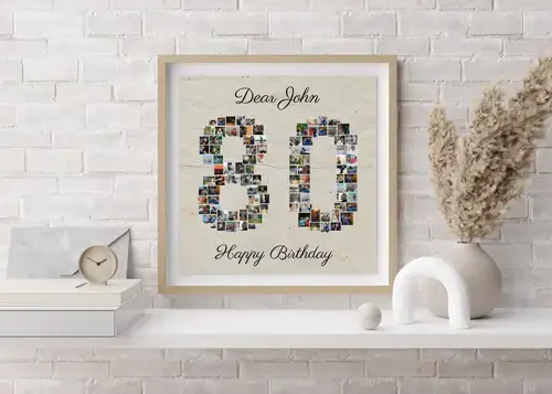 80th Celebration Photo Collage