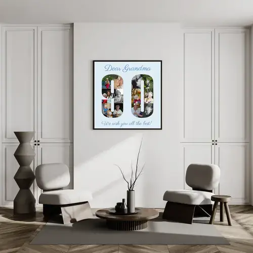 90th Birthday Photo Collage