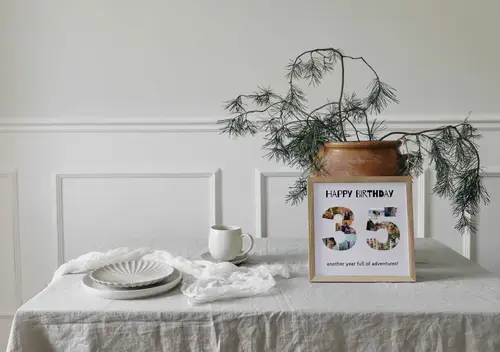 "35th Birthday Photo Collage – Customizable"