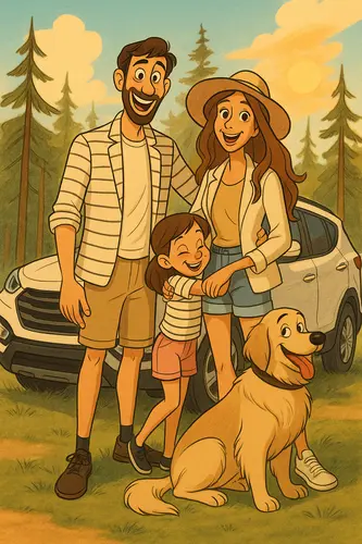 Photo transformed in Disney Classic style