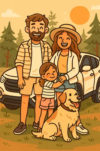 Photo transformed in Sticker style